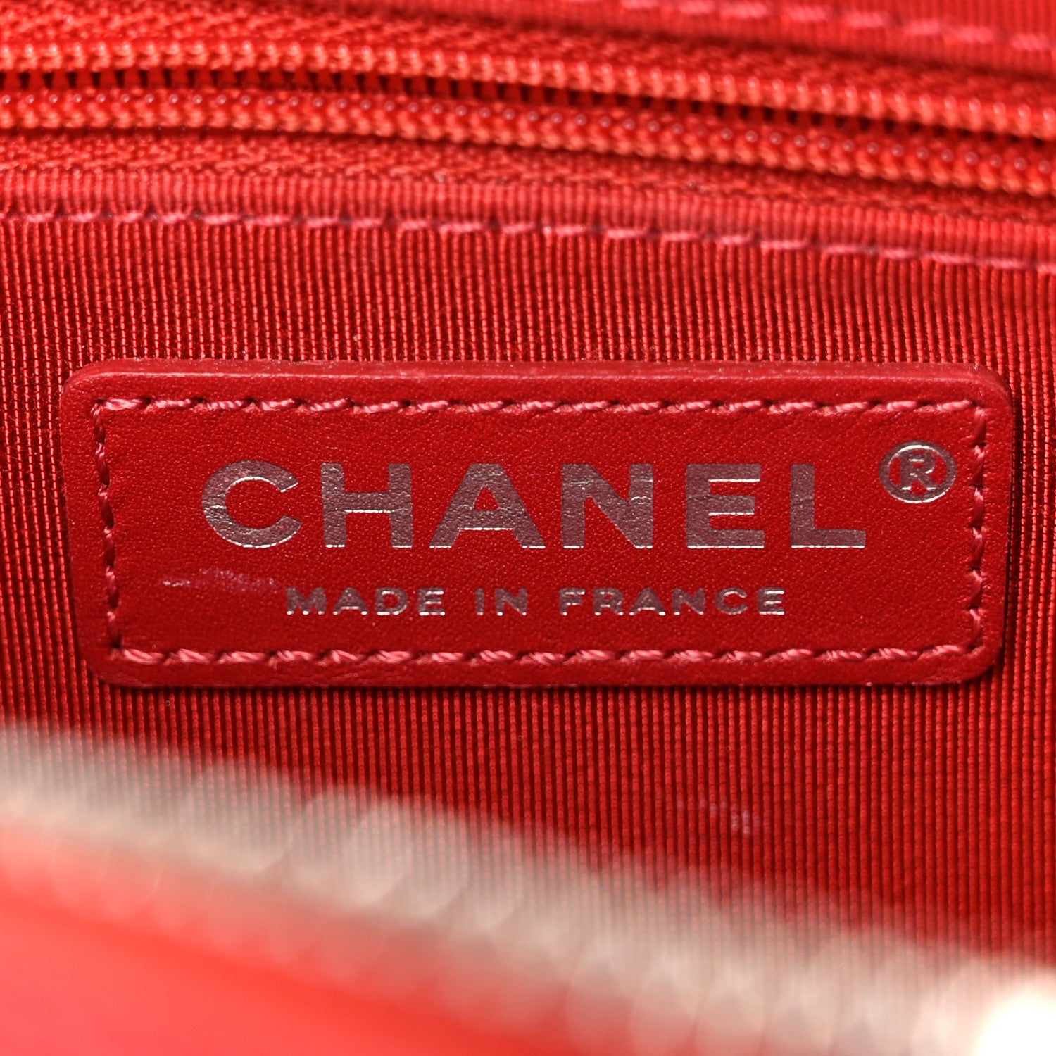 Chanel Lambskin Chevron Quilted Small Promenade Camera Dark Red 5 of 9
