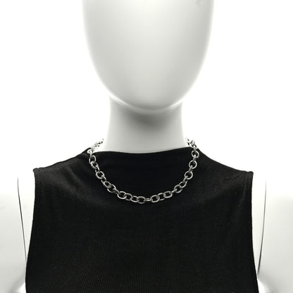 David Yurman Sterling Silver 10mm Medium Oval Link Necklace 2 of 4