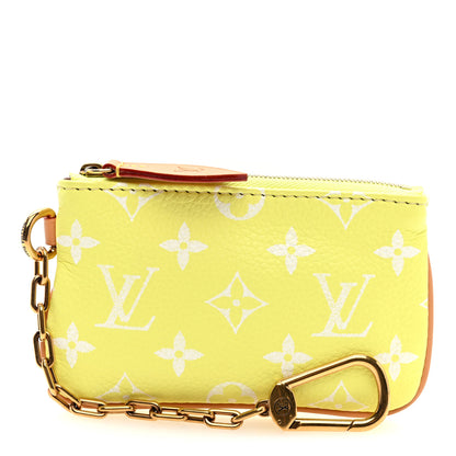 Louis Vuitton Calfskin Monogram P9 Pouch Lemonade Yellow 2 of 6