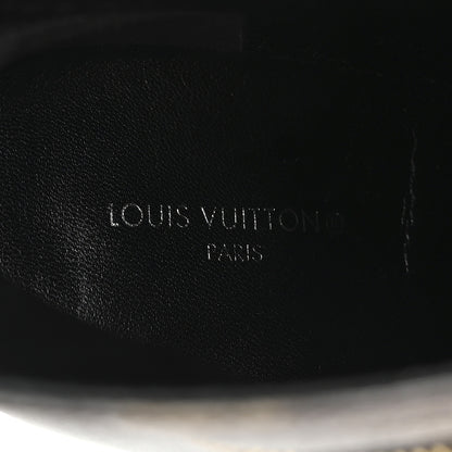 Louis Vuitton Calfskin Monogram Afterglow Platform Ankle Boots 36 Black 8 of 10