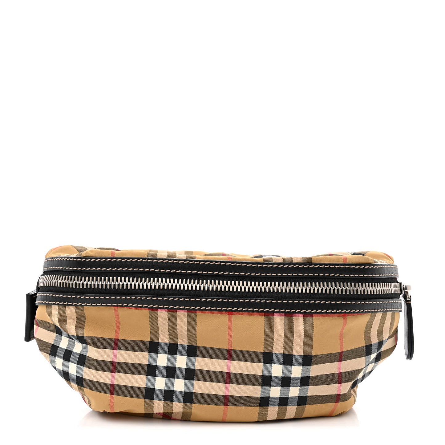Nylon Vintage Check Medium Sonny Belt Bag Antique Yellow