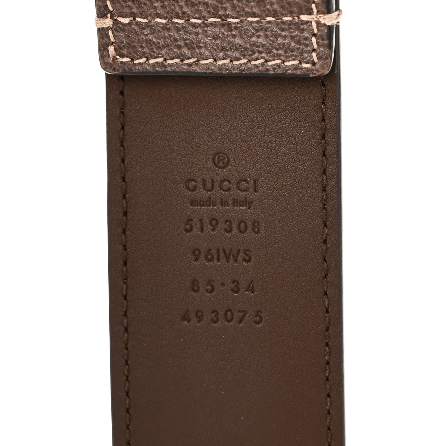 GG Supreme Monogram Ophidia Belted iPhone Case 85 34 Dark Brown