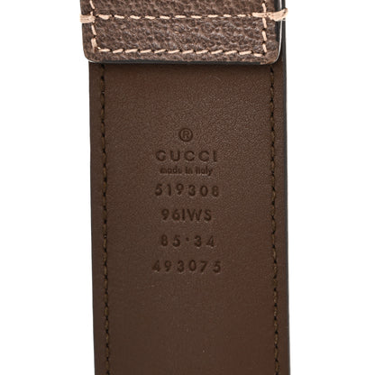 Gucci GG Supreme Monogram Ophidia Belted iPhone Case 85 34 Dark Brown 8 of 12