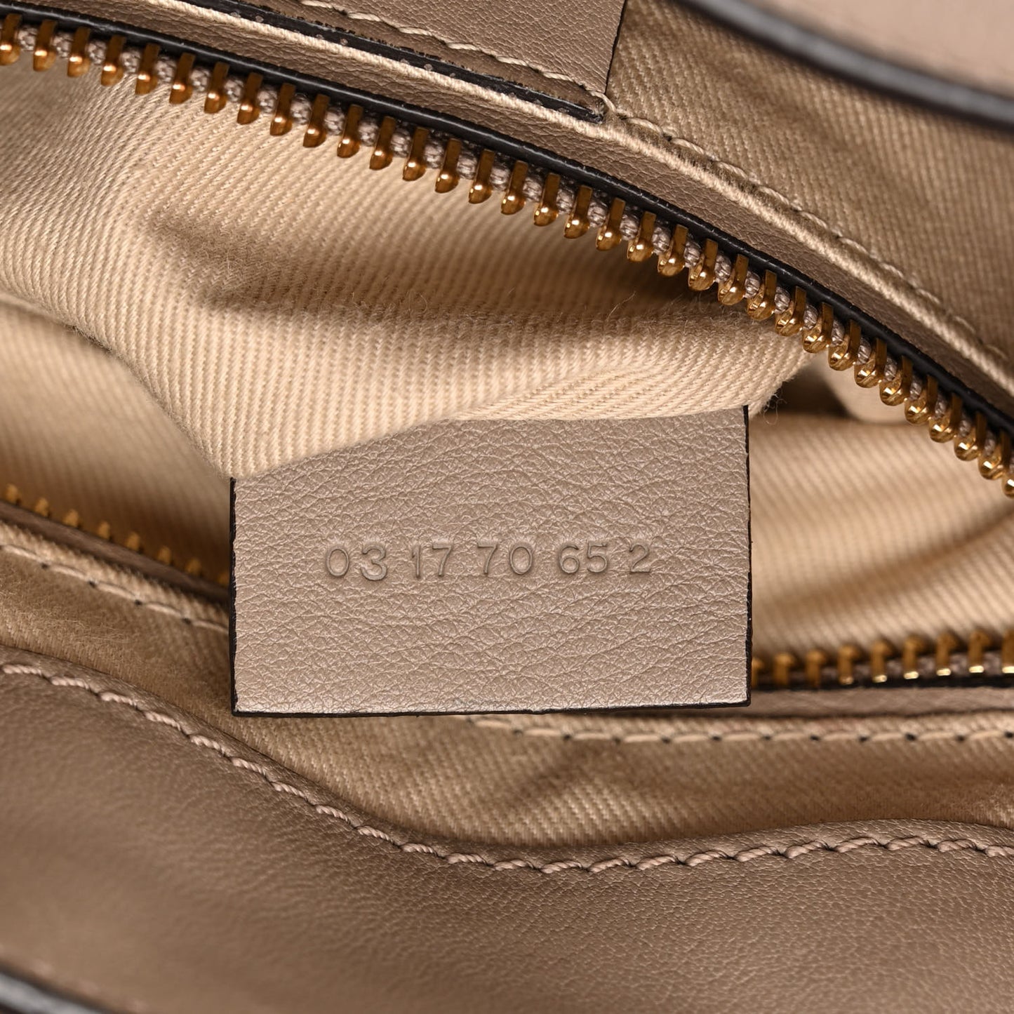 Suede Calfskin Small Faye Backpack Motty Grey