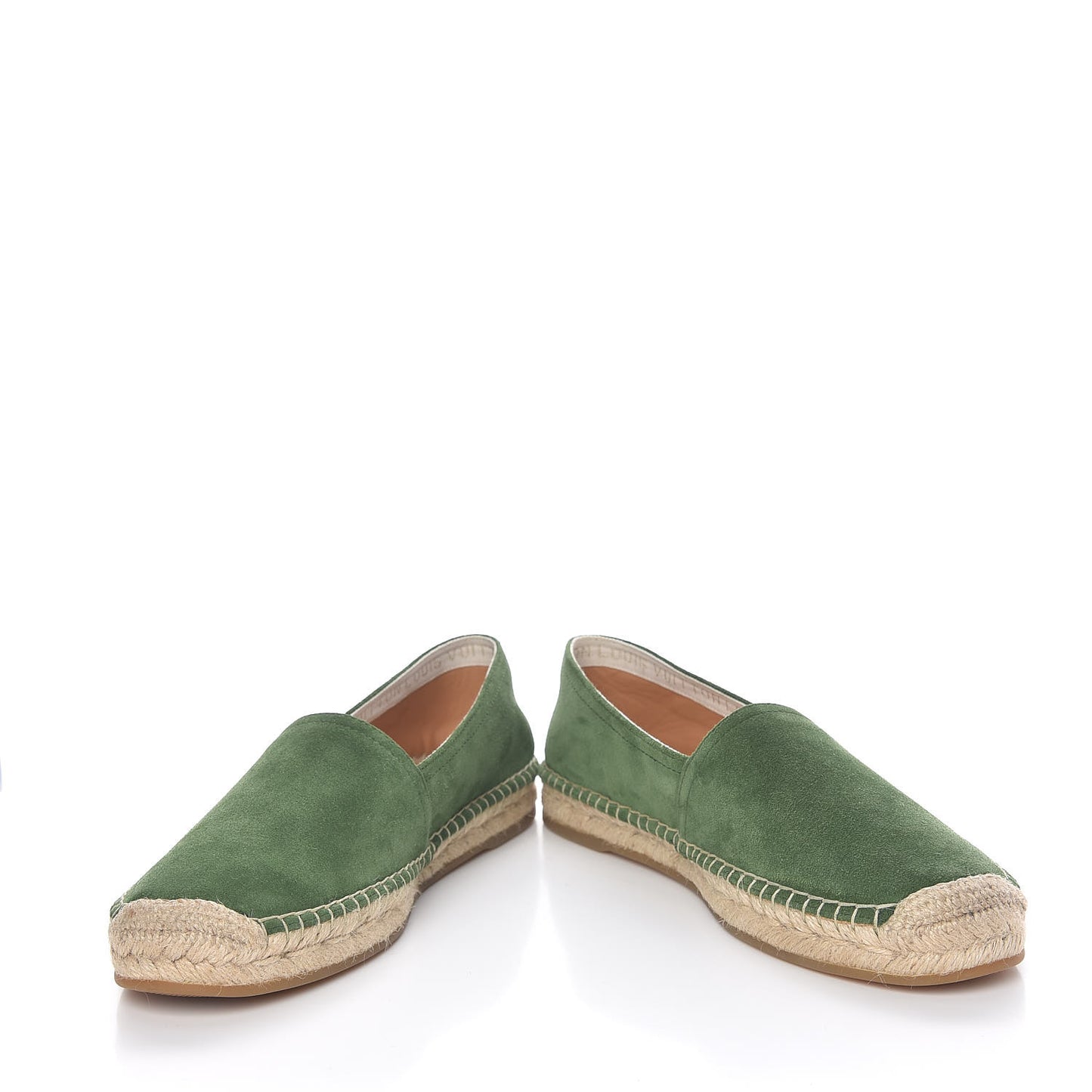 Suede Bidart Espadrilles 7 Green
