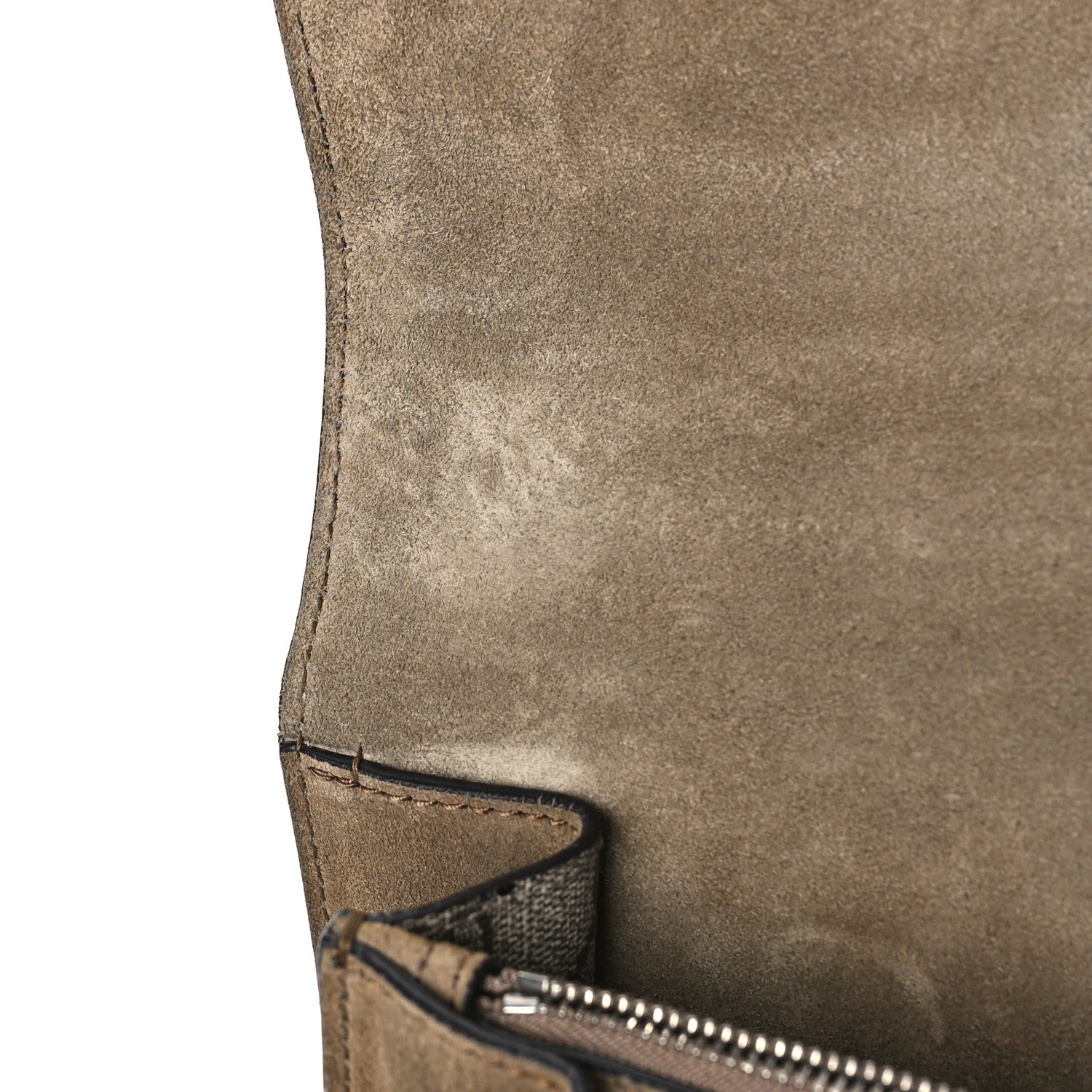Gucci GG Supreme Monogram Medium Dionysus Shoulder Bag Taupe 12 of 13