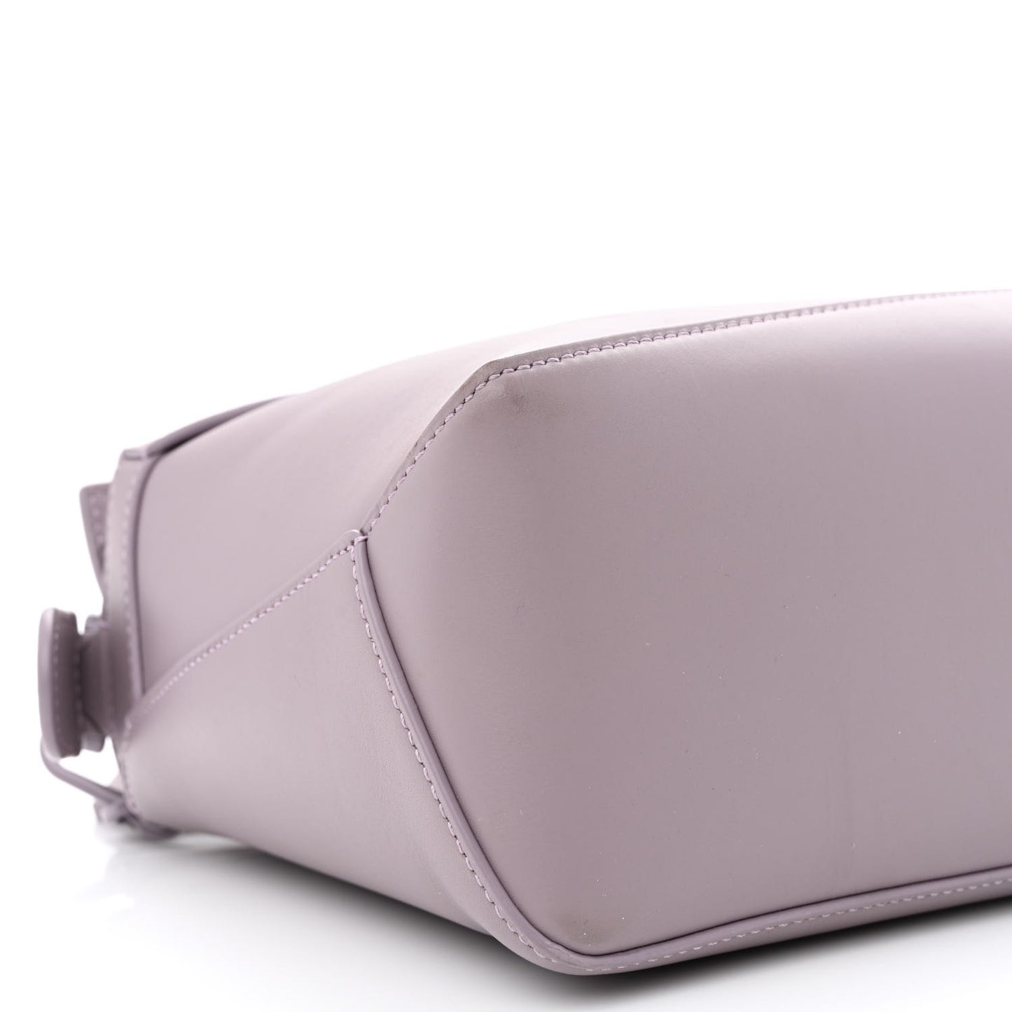 Satin Calfskin Monochrome Small Puzzle Edge Bag Pale Aubergine Glaze
