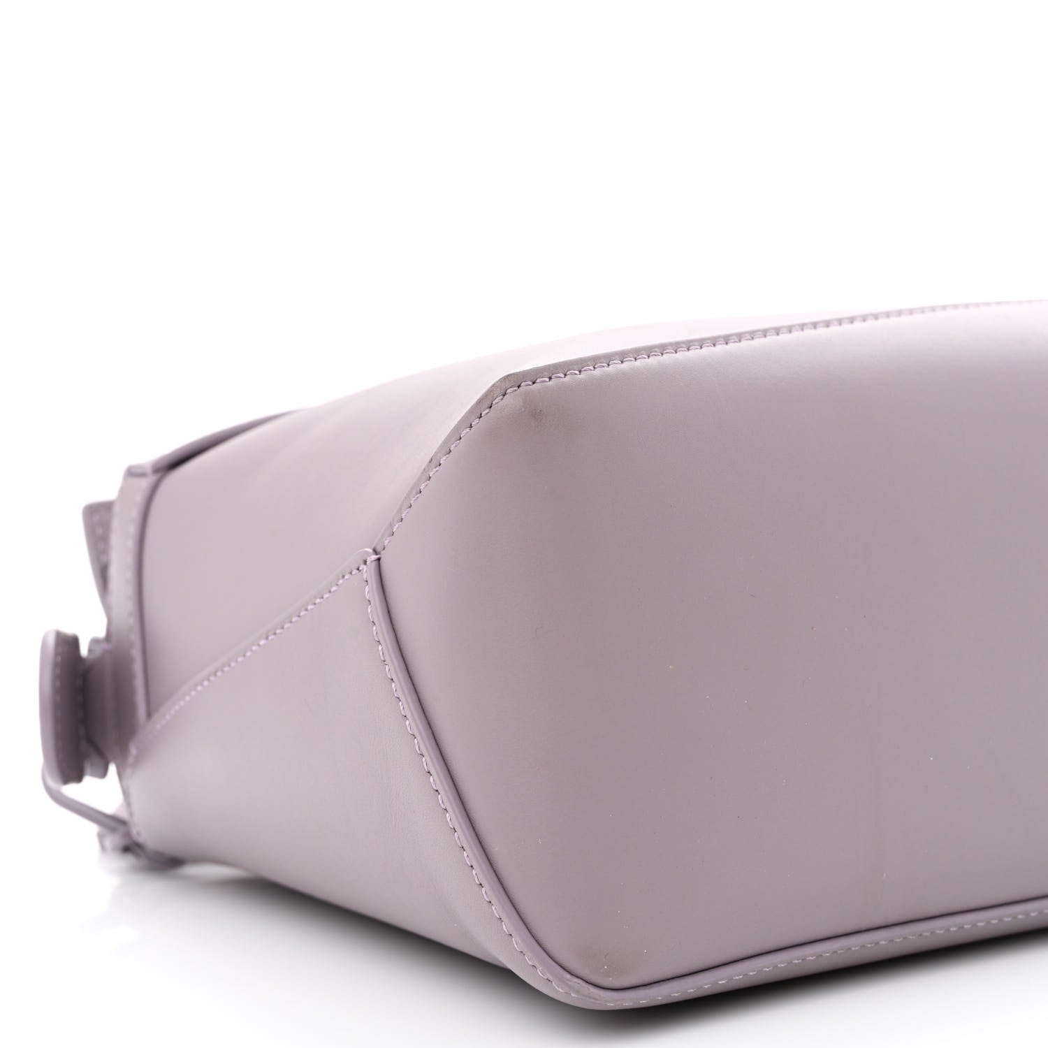 Loewe Satin Calfskin Monochrome Small Puzzle Edge Bag Pale Aubergine Glaze 8 of 10