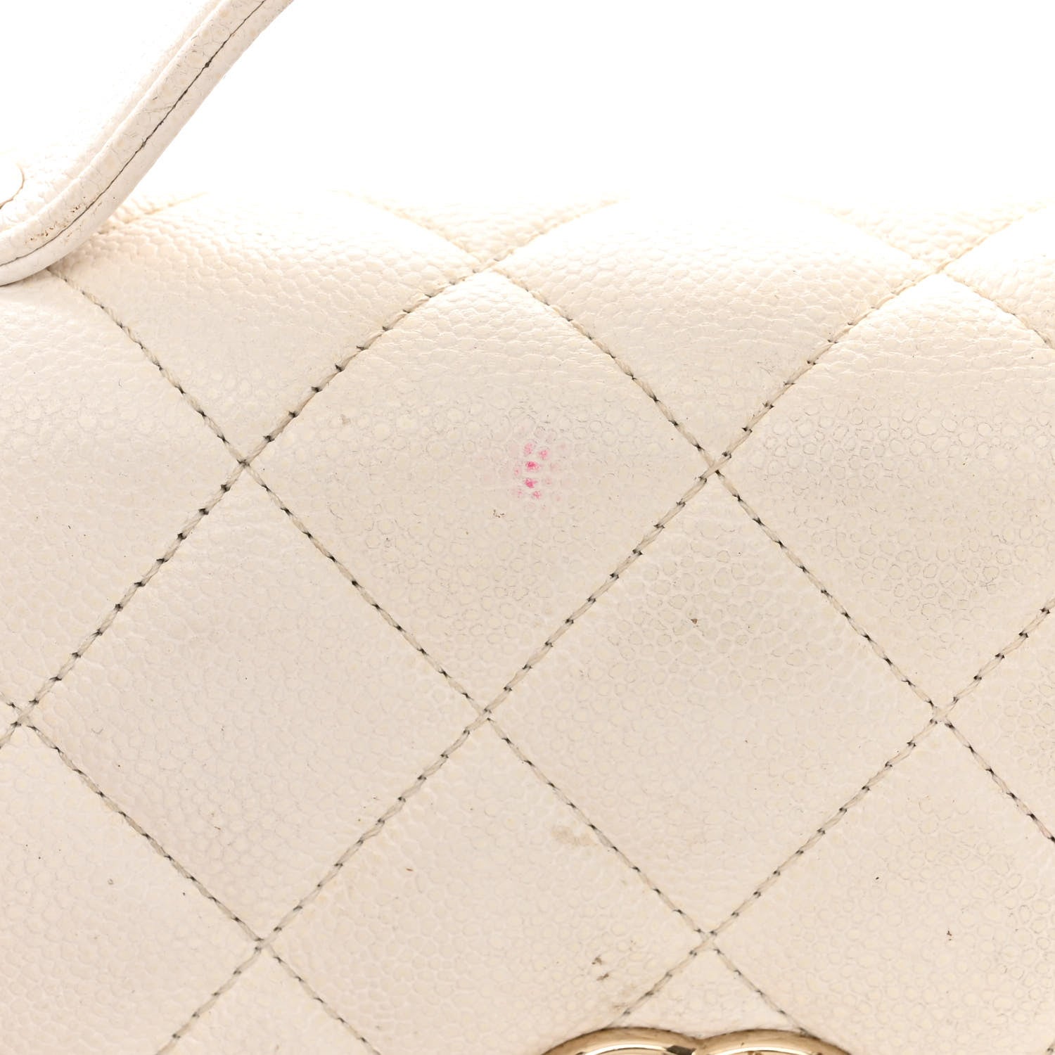 Chanel Caviar Quilted Small Business Affinity Flap White 13 of 19