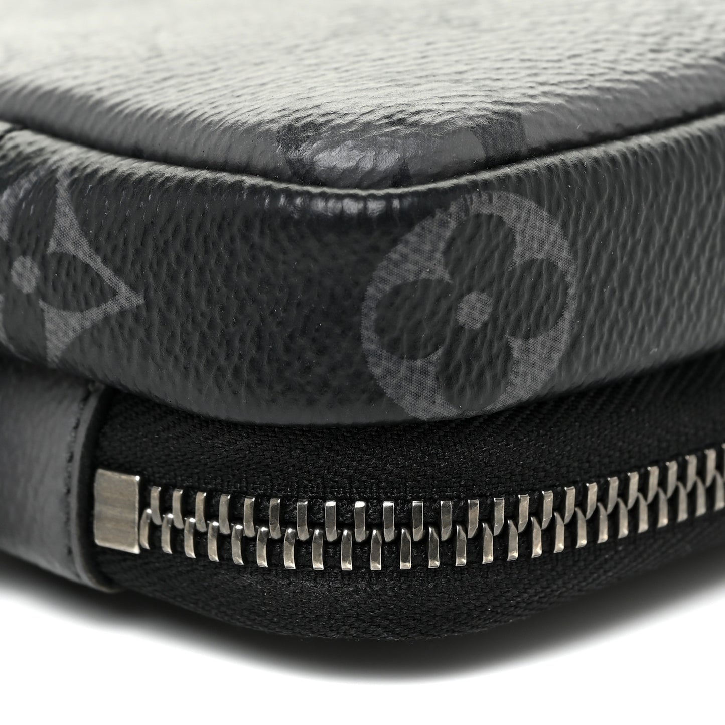 Monogram Eclipse Reverse Double Phone Pouch
