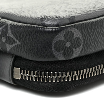 Louis Vuitton Monogram Eclipse Reverse Double Phone Pouch 9 of 10