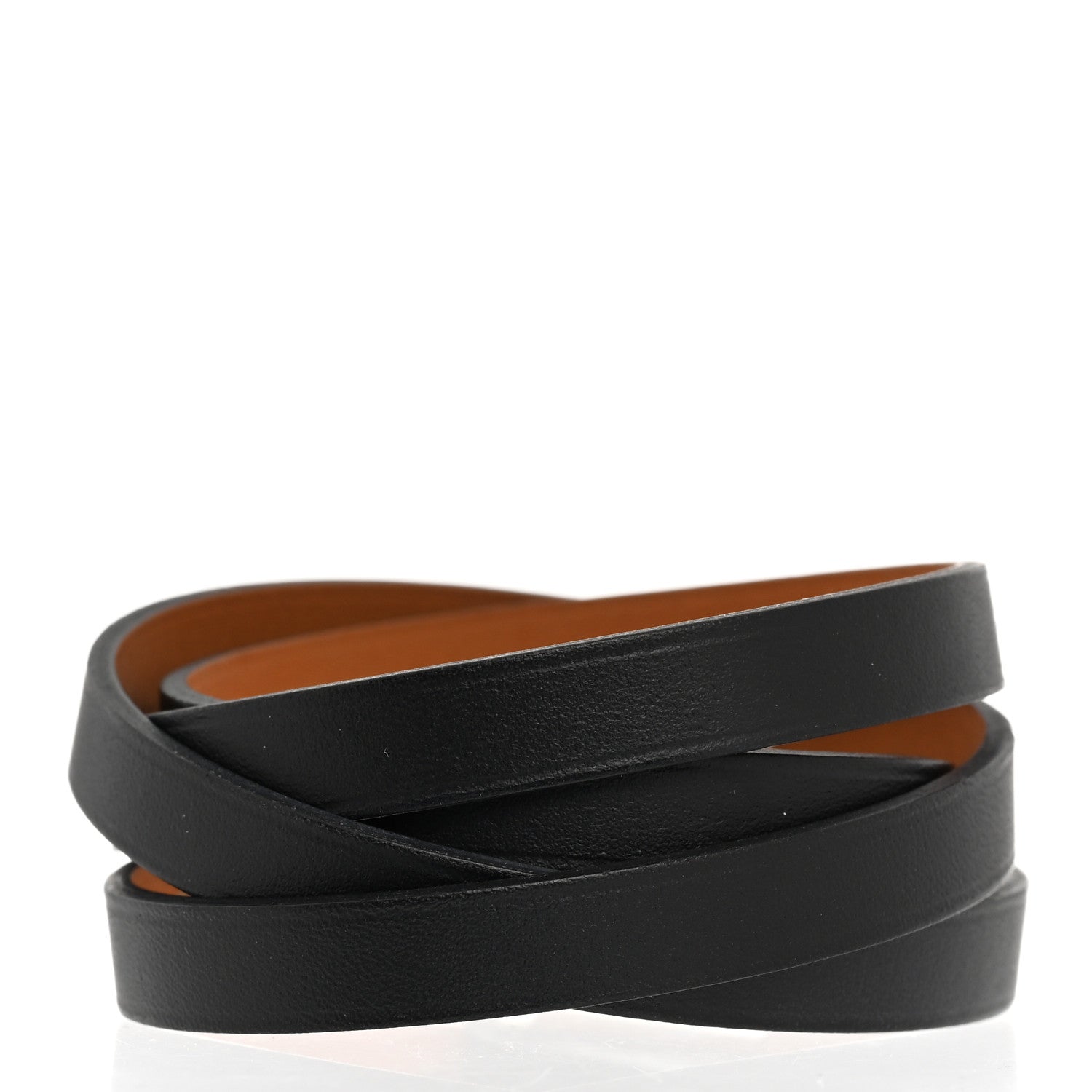 Hermes Swift Behapi Double Tour Bracelet S Black 3 of 5