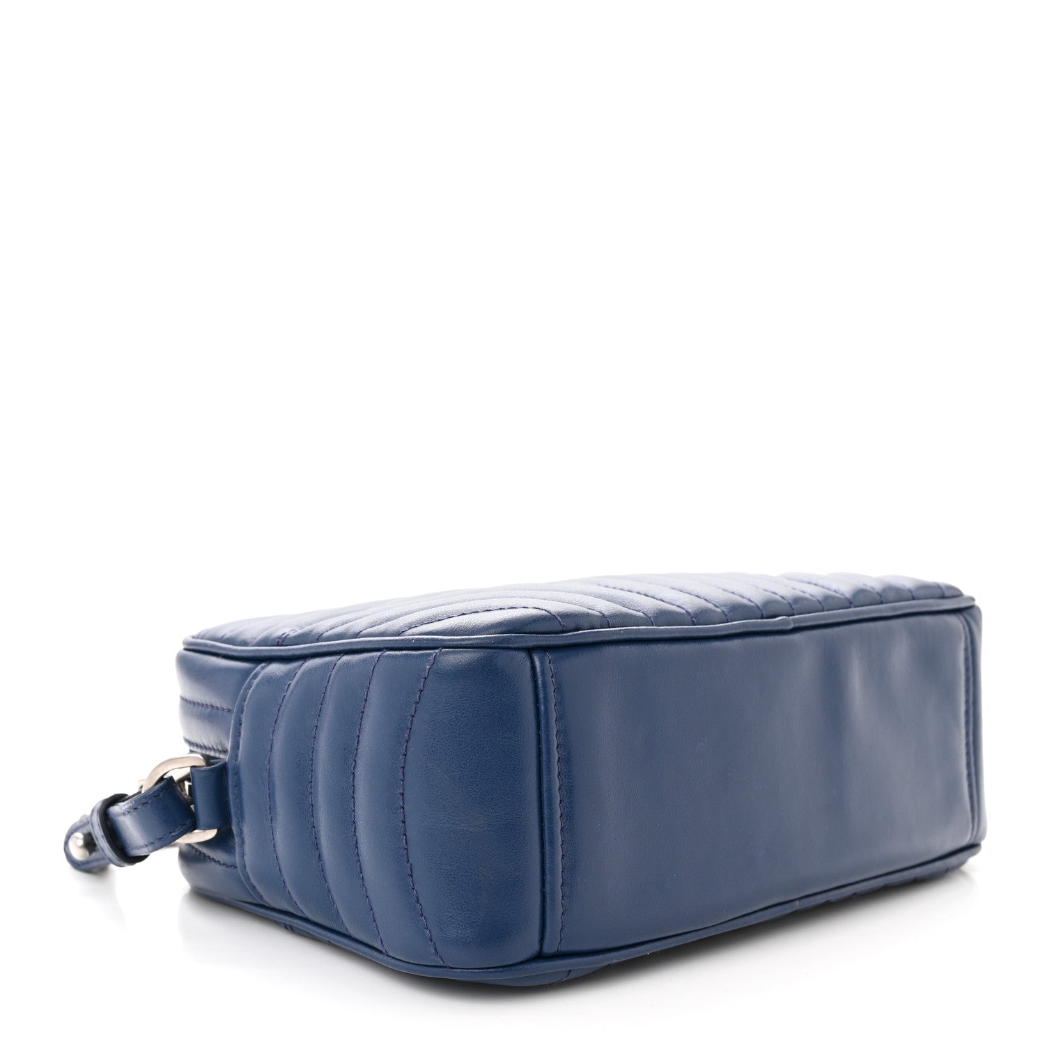 Prada Soft Calfskin Diagramme Crossbody Bag Bleuette 4 of 13