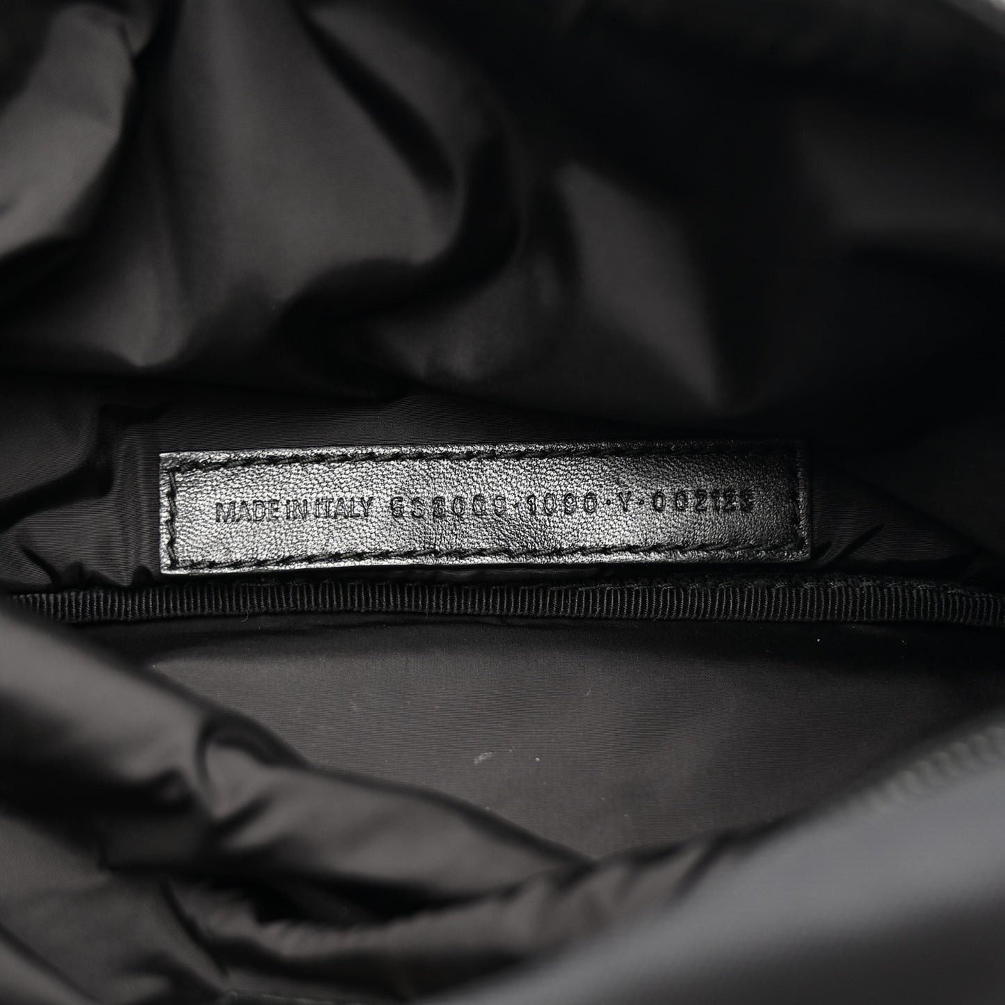 Recycled Sport Nylon Logo Embroidered Wheel Beltpack Black