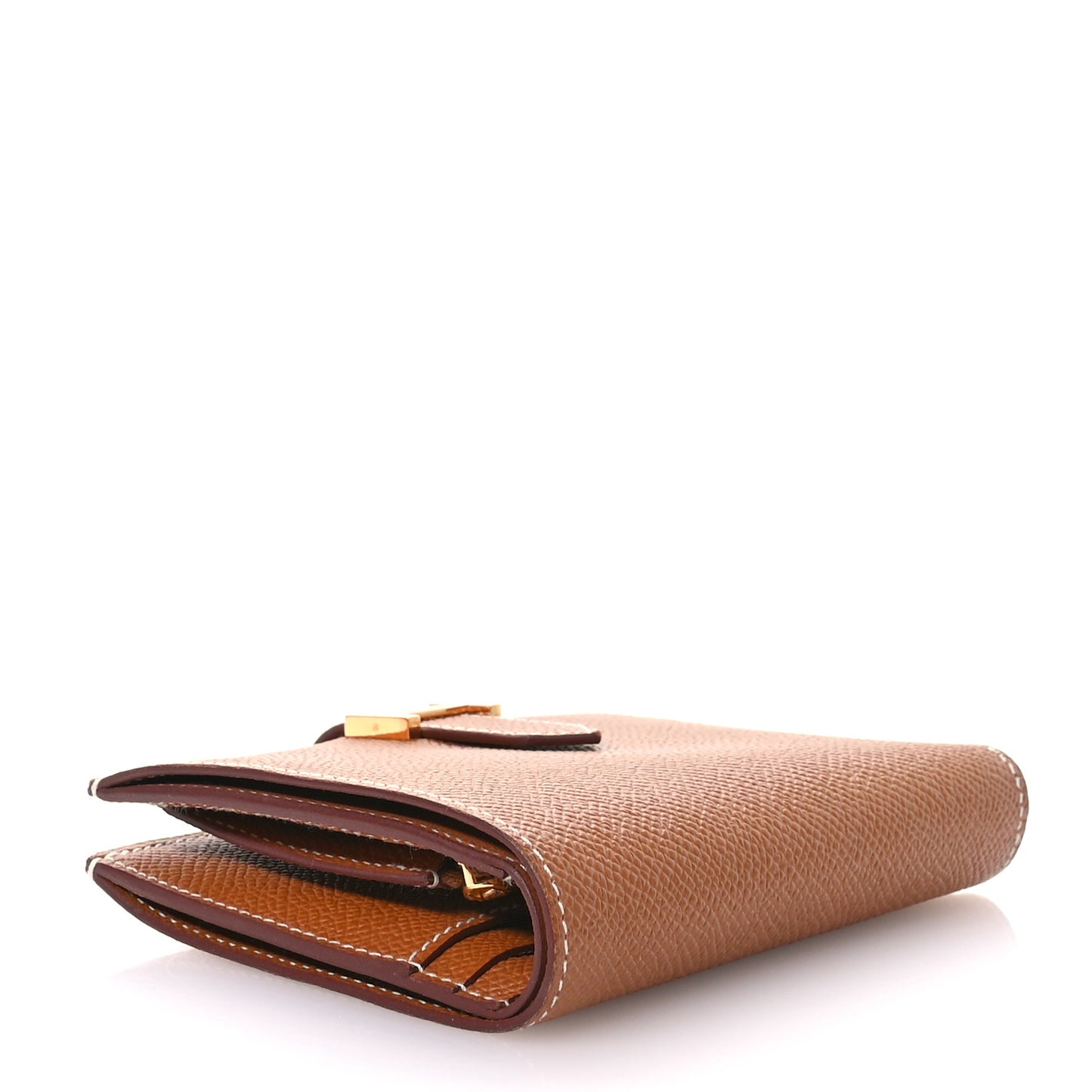 Epsom Bearn Compact Wallet Gold