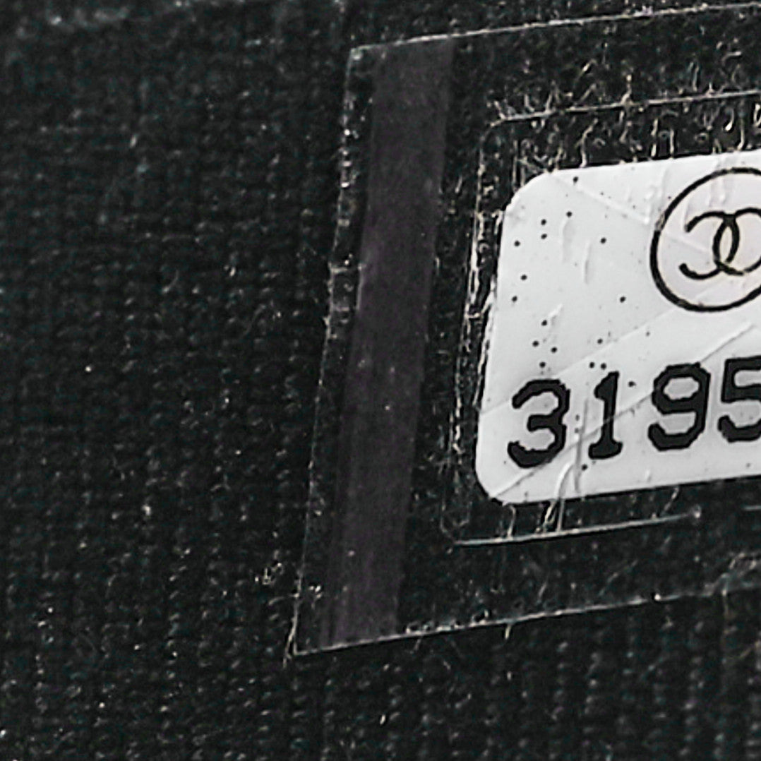 Chanel Lambskin Quilted Top Handle Mini Vanity Case With Chain Black 7 of 12