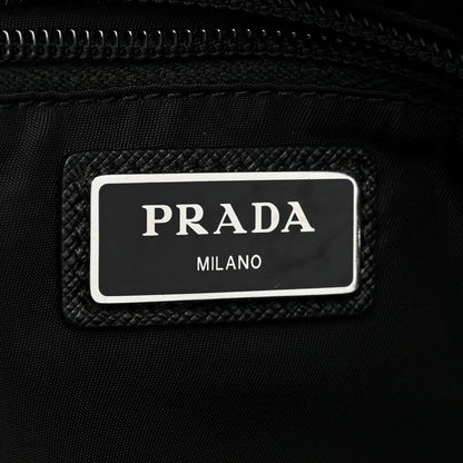 Prada Re-Nylon Saffiano Belt Bag L Black 7 of 11