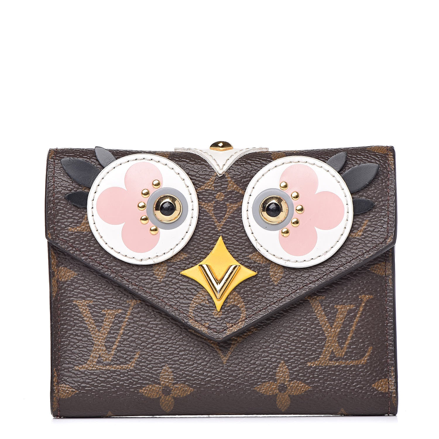 Louis Vuitton Monogram Lovely Birds Victorine Wallet 1 of 12