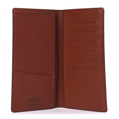 Louis Vuitton Monogram Porte Valeurs Checkbook Wallet 4 of 8