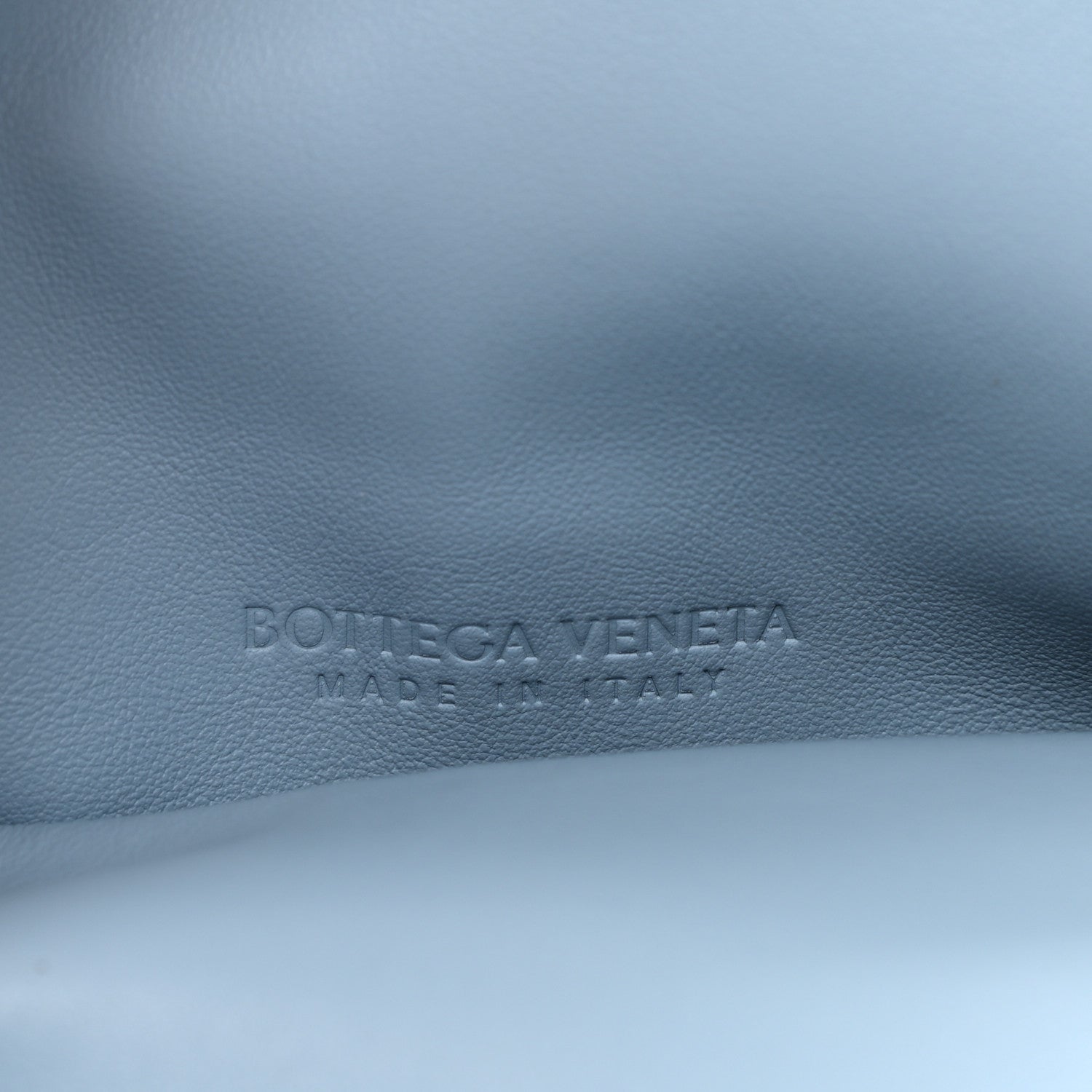 Bottega Veneta Lambskin BV Trine Clutch Ice 6 of 10
