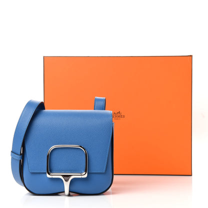 Hermes Epsom Mini Della Cavalleria Bleu Zanzibar 10 of 10