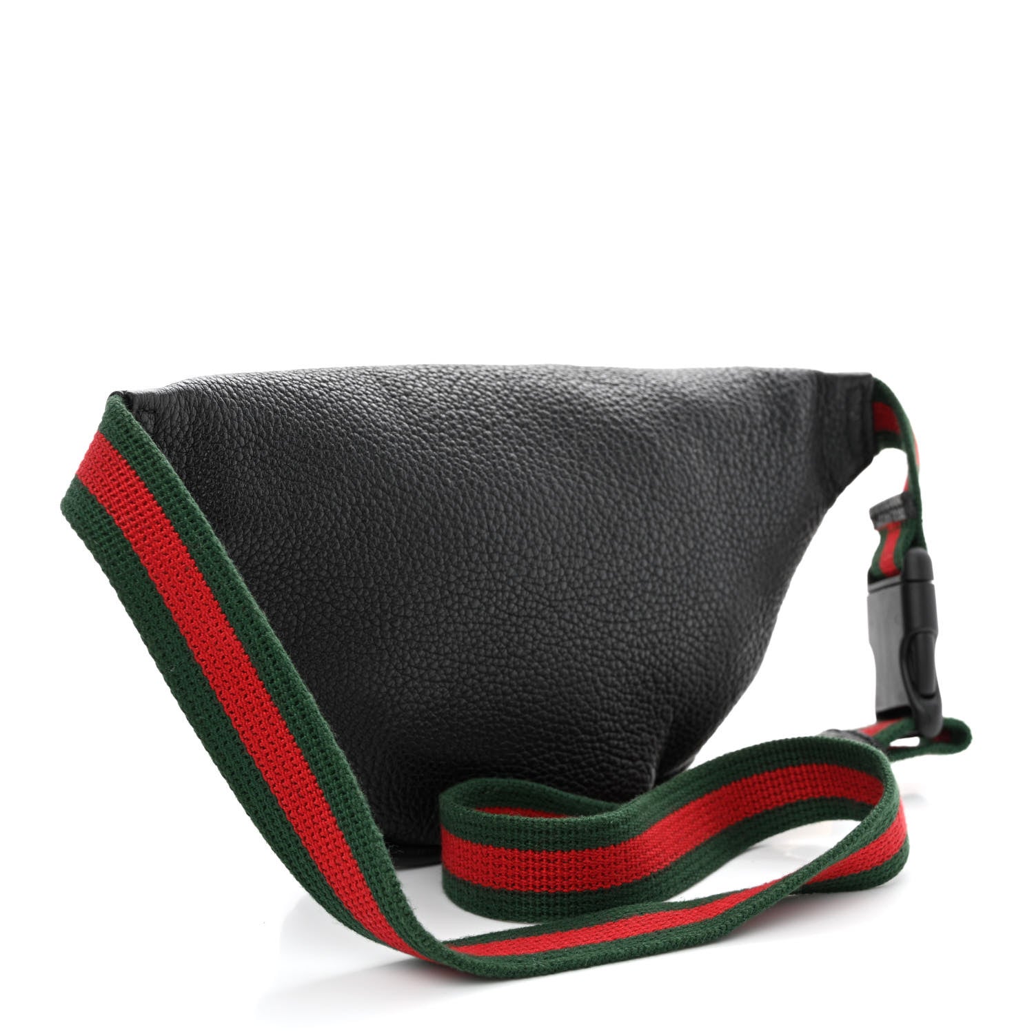 Gucci Grained Calfskin Small Logo Belt Bag Black 3 of 10