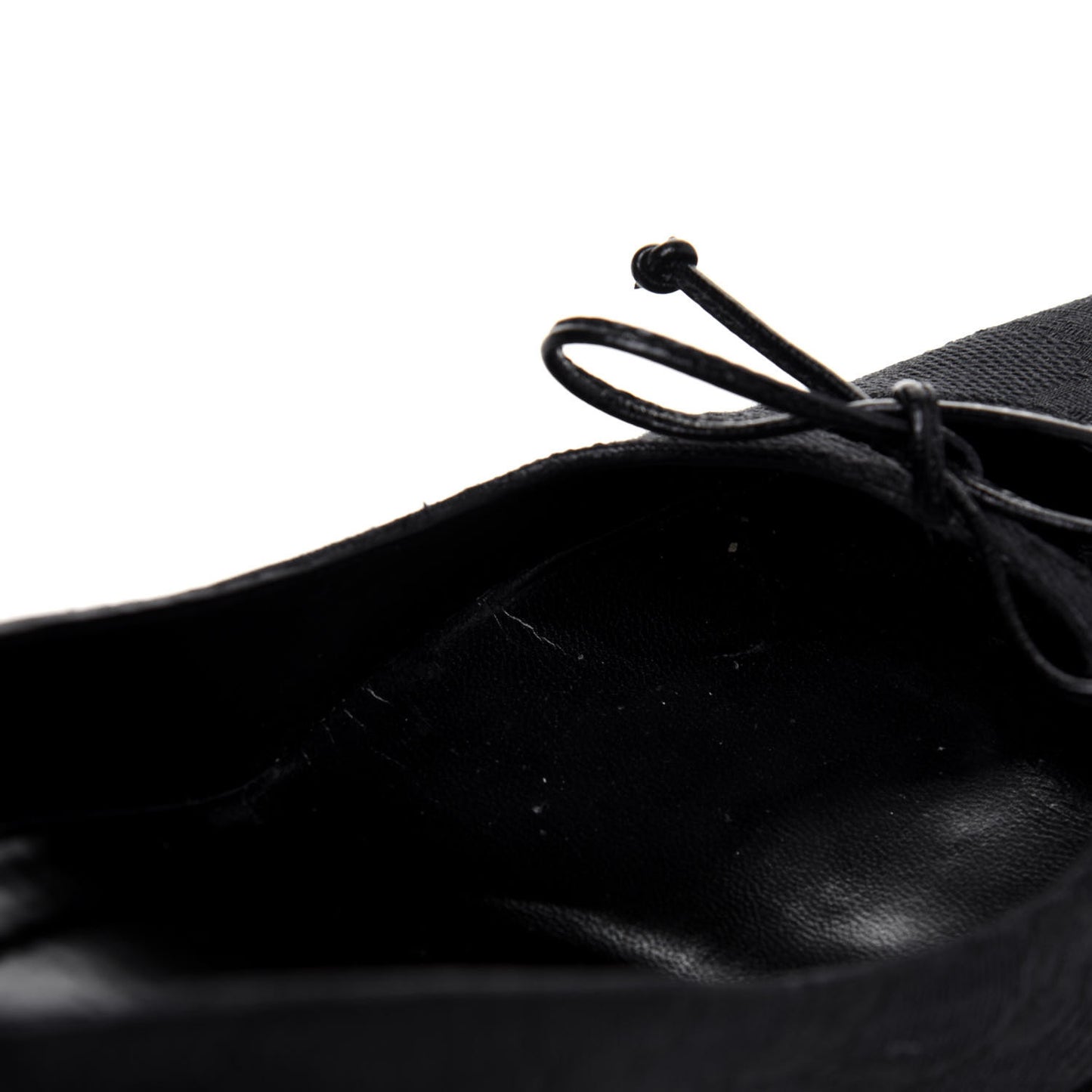 Fabric Monogram Mid-Heel Pumps 36.5 Black