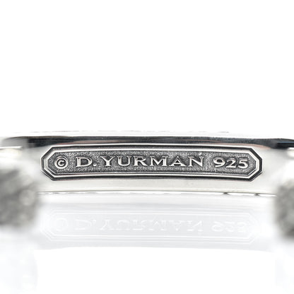David Yurman Sterling Silver 10mm Naturals Gator Cuff Bracelet 4 of 4