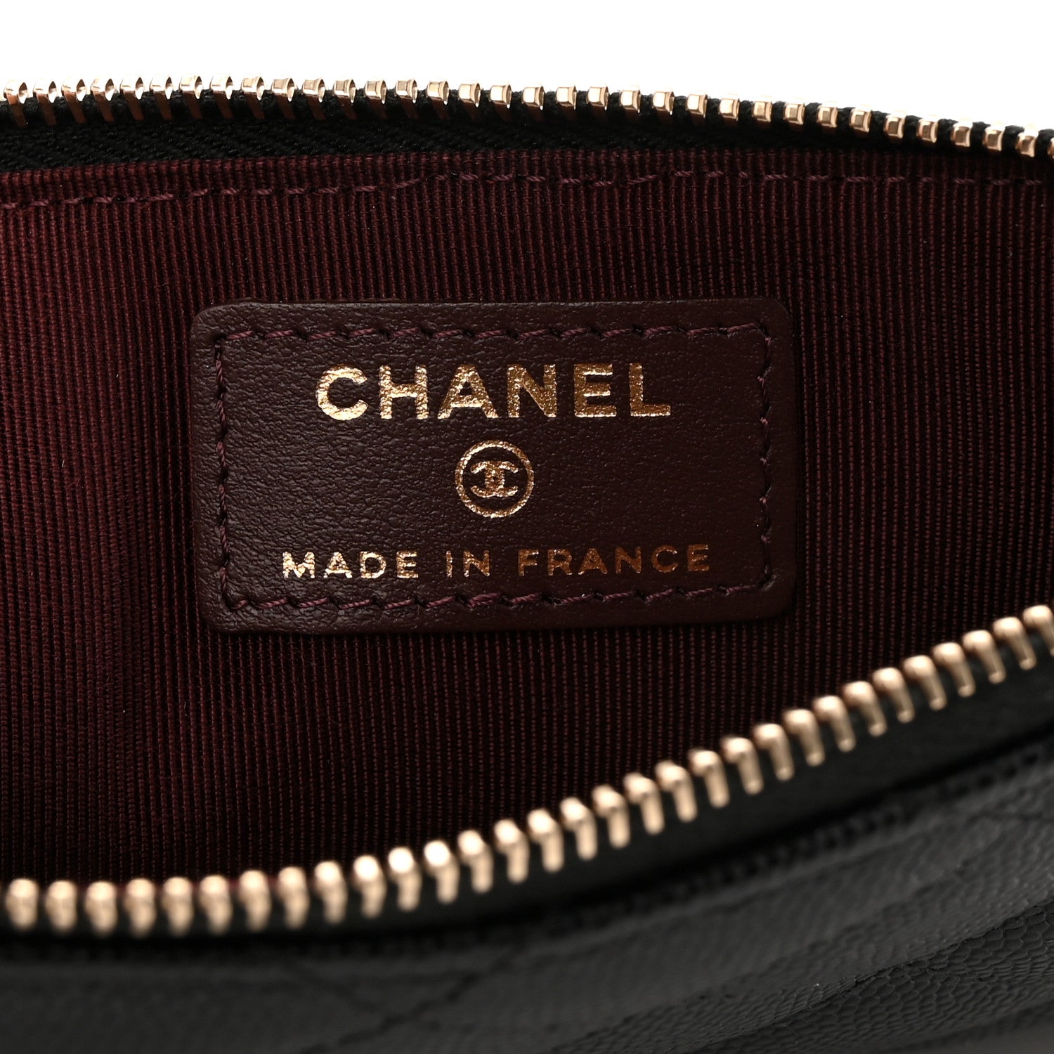Chanel Caviar Quilted Classic iPhone Pouch Black 6 of 8