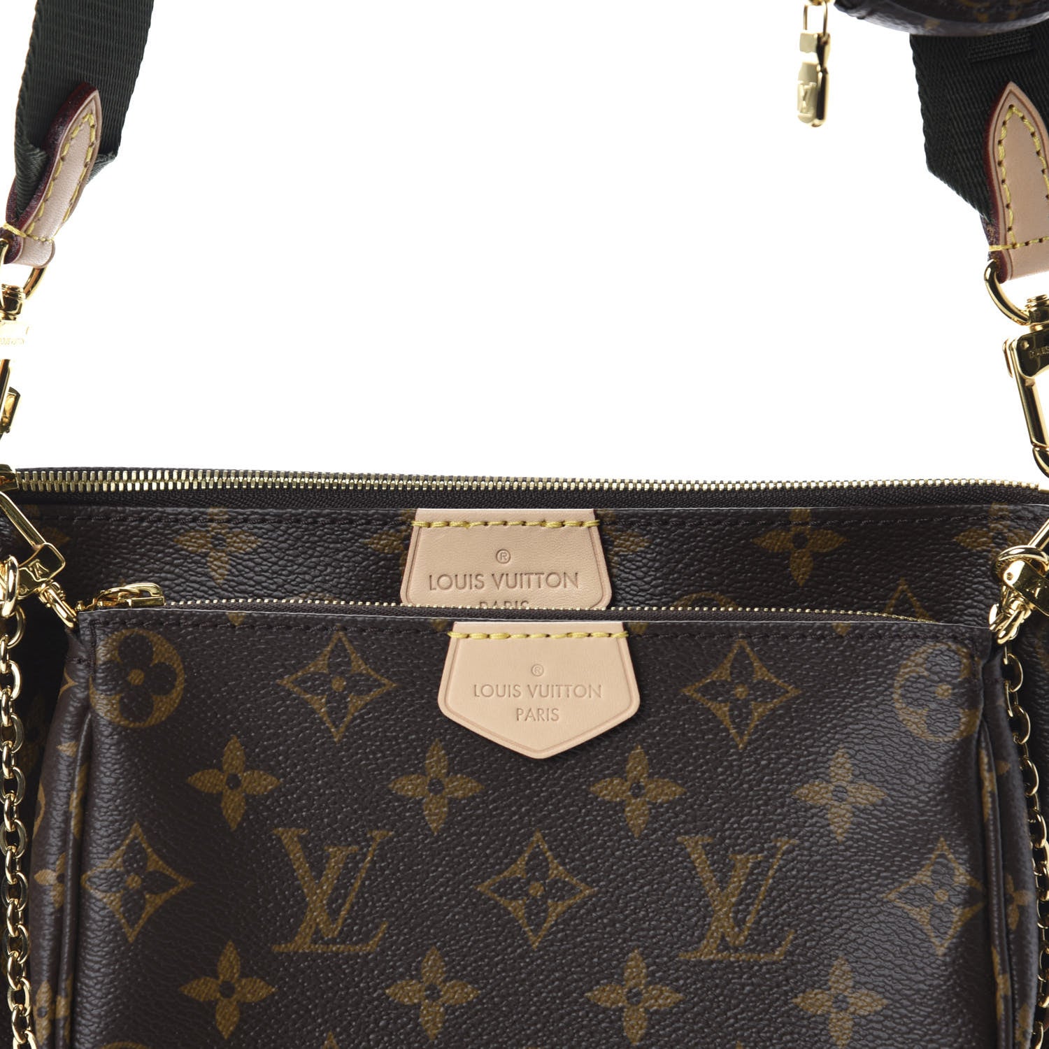 Louis Vuitton Monogram Multi Pochette Accessories Kaki 12 of 13
