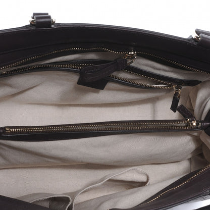 Gucci Guccissima Medium Mayfair Tote Dark Brown 8 of 11