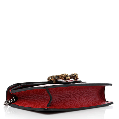 Gucci Calfskin Super Mini Dionysus Shoulder Bag Hibiscus Red 4 of 9