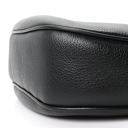 Celine Supple Calfskin Cuir Triomphe Small Heloise Shoulder Bag Black 8 of 8