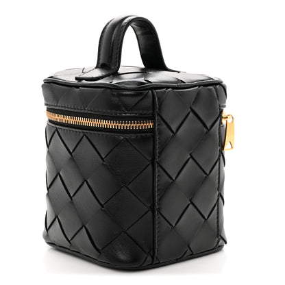 Bottega Veneta Nappa Intrecciato North South Vanity Case Black 3 of 8