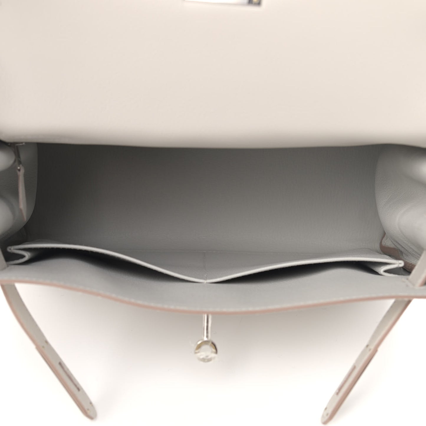 Evercolor Kelly Retourne 28 Gris Perle