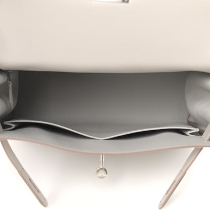 Hermes Evercolor Kelly Retourne 28 Gris Perle 5 of 11