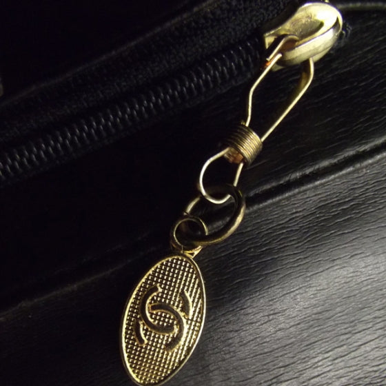 Chanel Black Quilted Tassel Flap Bag 9 of 11