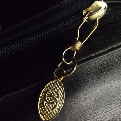 Chanel Black Quilted Tassel Flap Bag 9 of 11