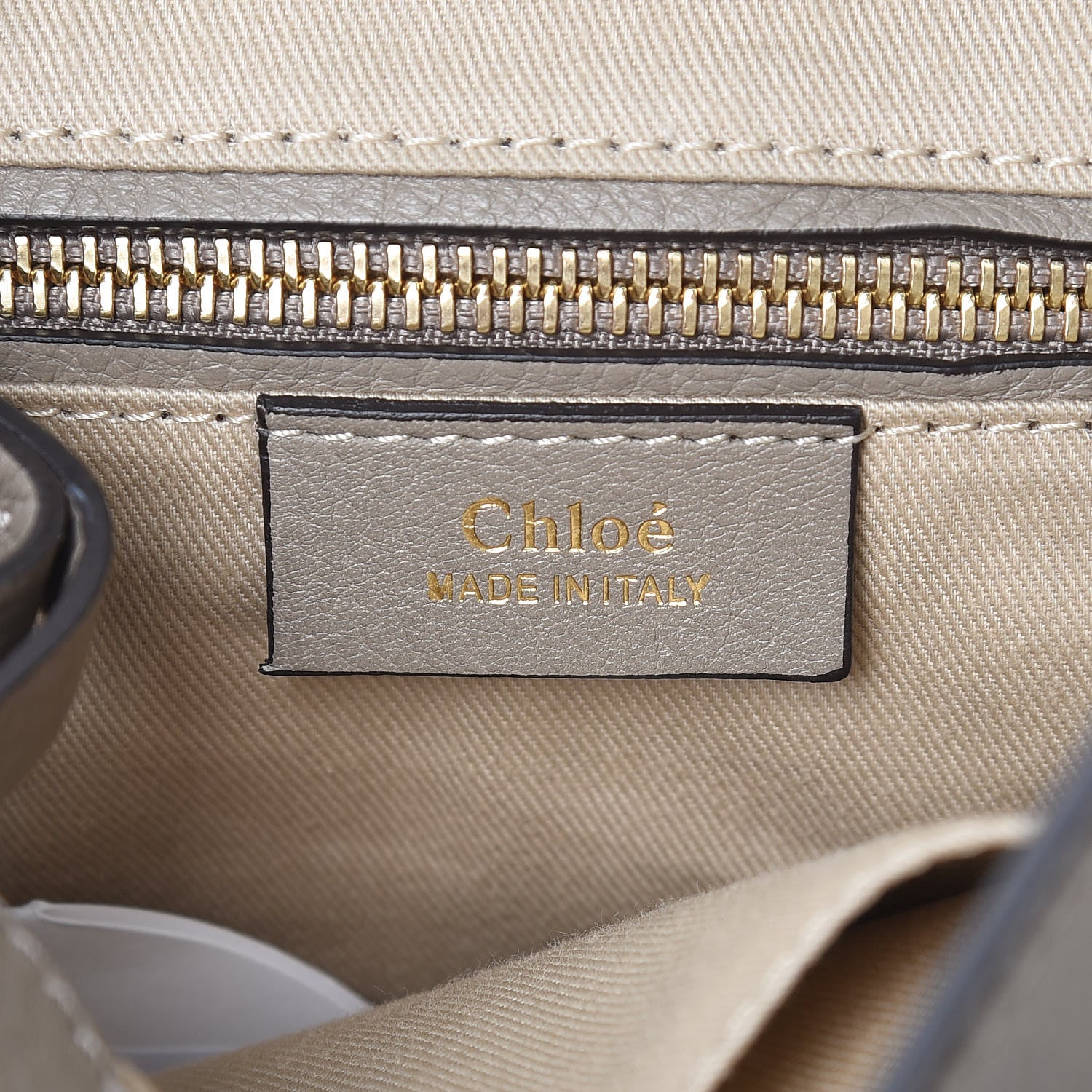Chloe Suede Calfskin Small Faye Backpack Motty Grey 7 of 9