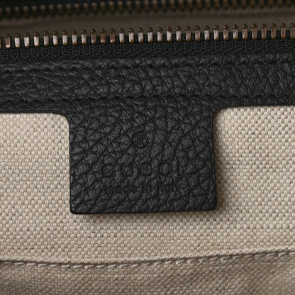 Gucci Dollar Calfskin GG Marmont Briefcase Black 5 of 9
