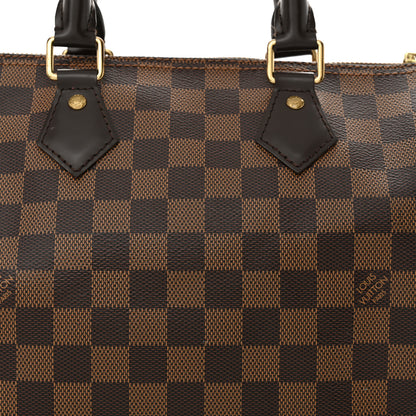 Louis Vuitton Damier Ebene Speedy 25 10 of 14