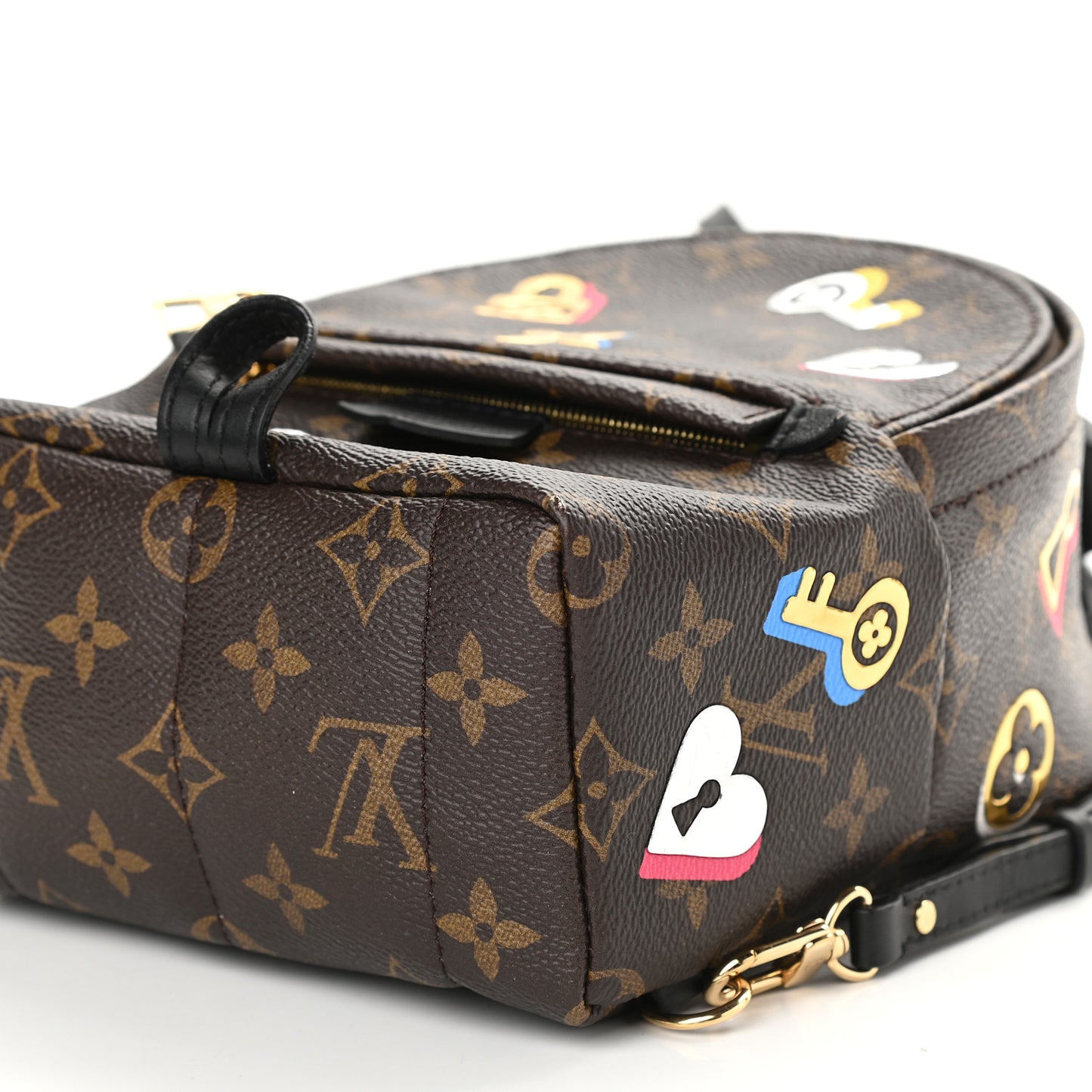 Monogram Love Lock Palm Springs Backpack Mini