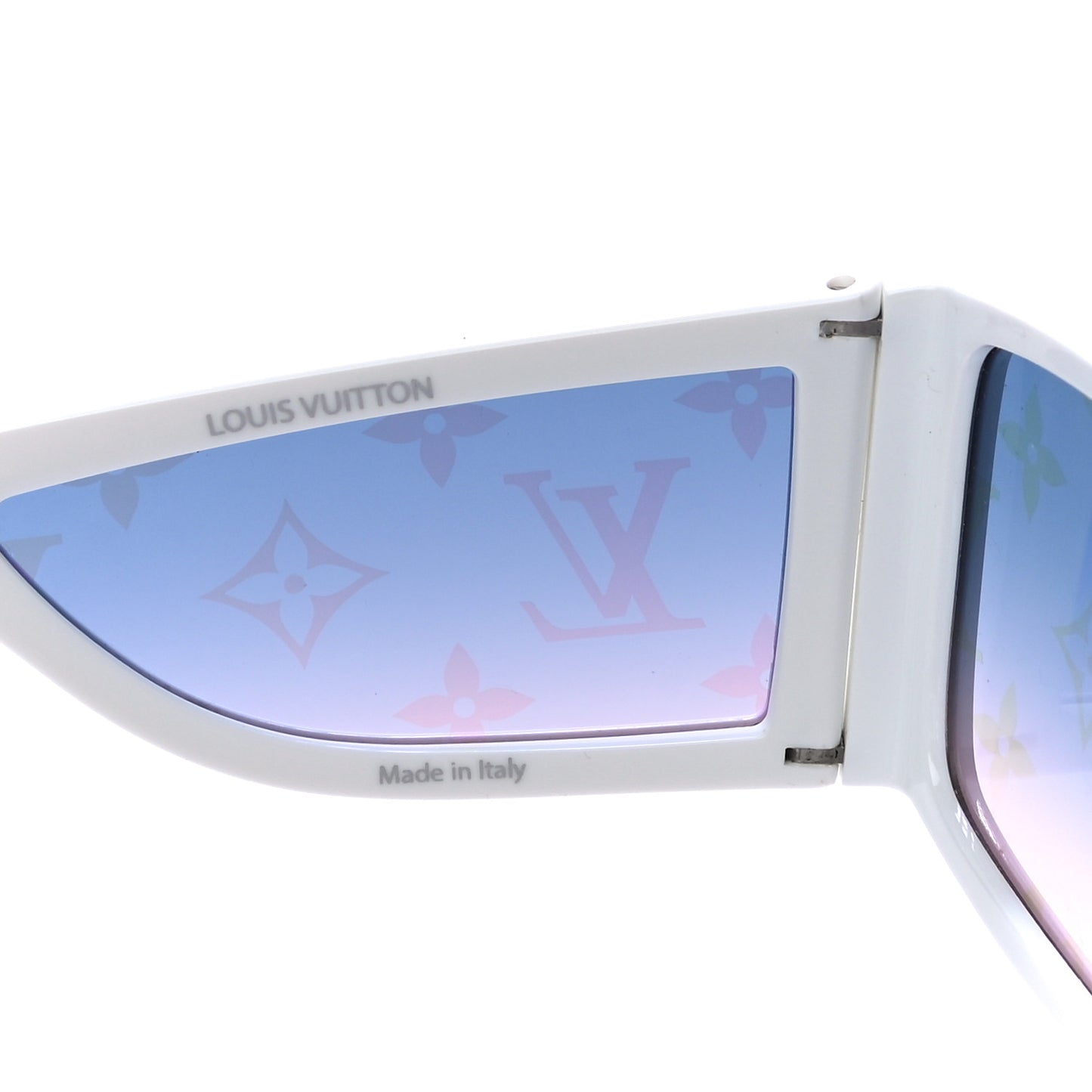 Monogram Sideway Sunglasses TV0231 White