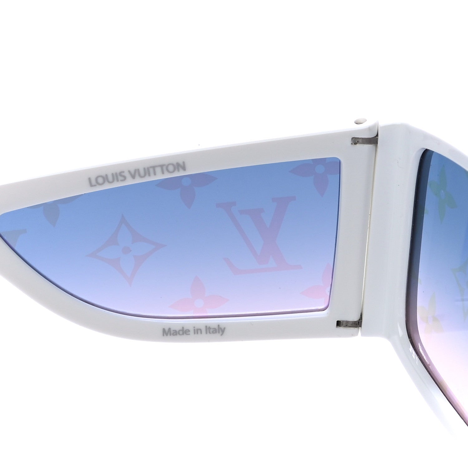 Louis Vuitton Monogram Sideway Sunglasses TV0231 White 5 of 10