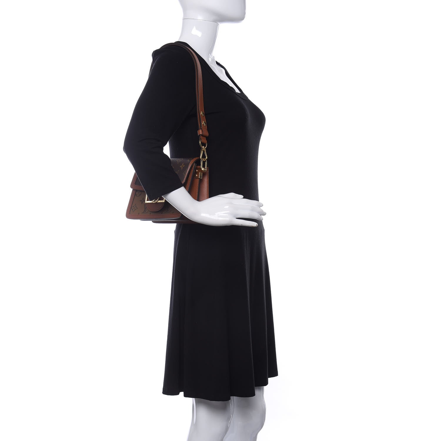 Louis Vuitton Reverse Monogram Dauphine Mini 2 of 10