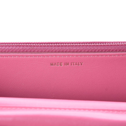 Chanel Caviar Quilted Boy Wallet On Chain WOC Pink 7 of 12