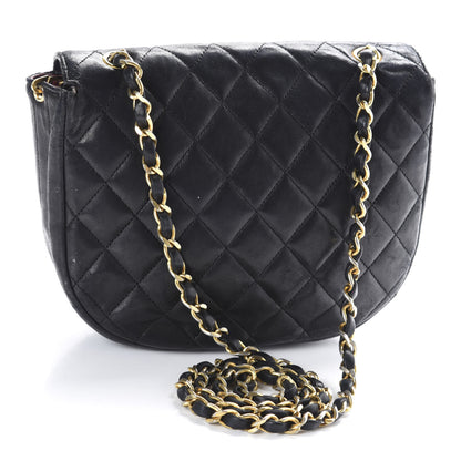 Chanel Quilted Lambskin Small Single Flap Black 3 of 18