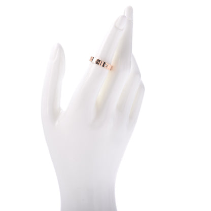 Cartier 18K Pink Gold Diamond 4mm LOVE Wedding Band Ring 52 6 2 of 5