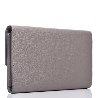 Chanel Caviar Timeless CC Large Flap Wallet Grey 3 of 9