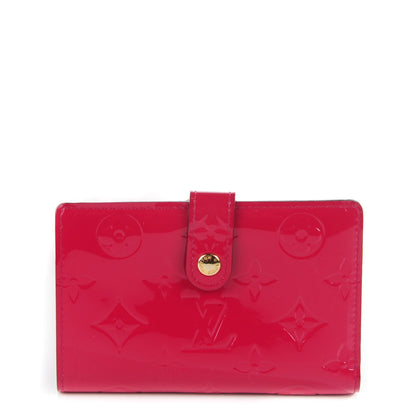 Louis Vuitton Vernis French Purse Wallet Rose Indien 1 of 8